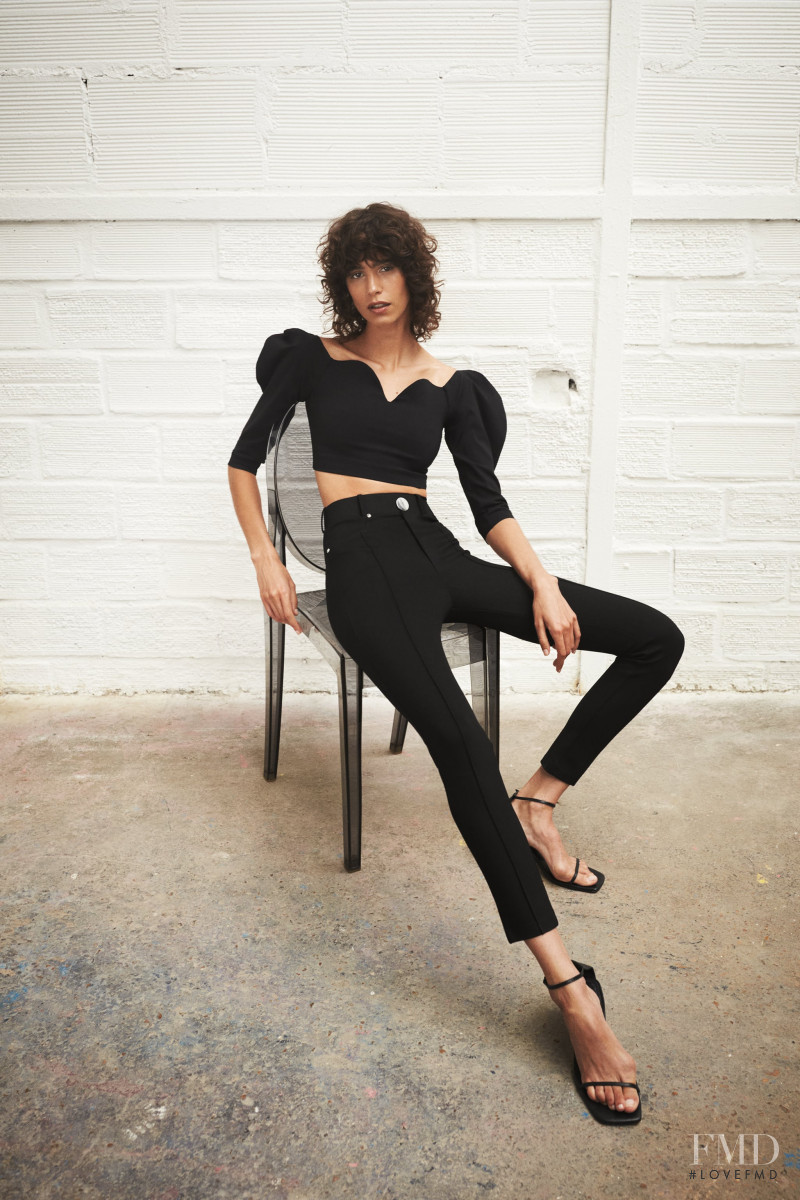 Mica Arganaraz featured in  the Zara lookbook for Summer 2020