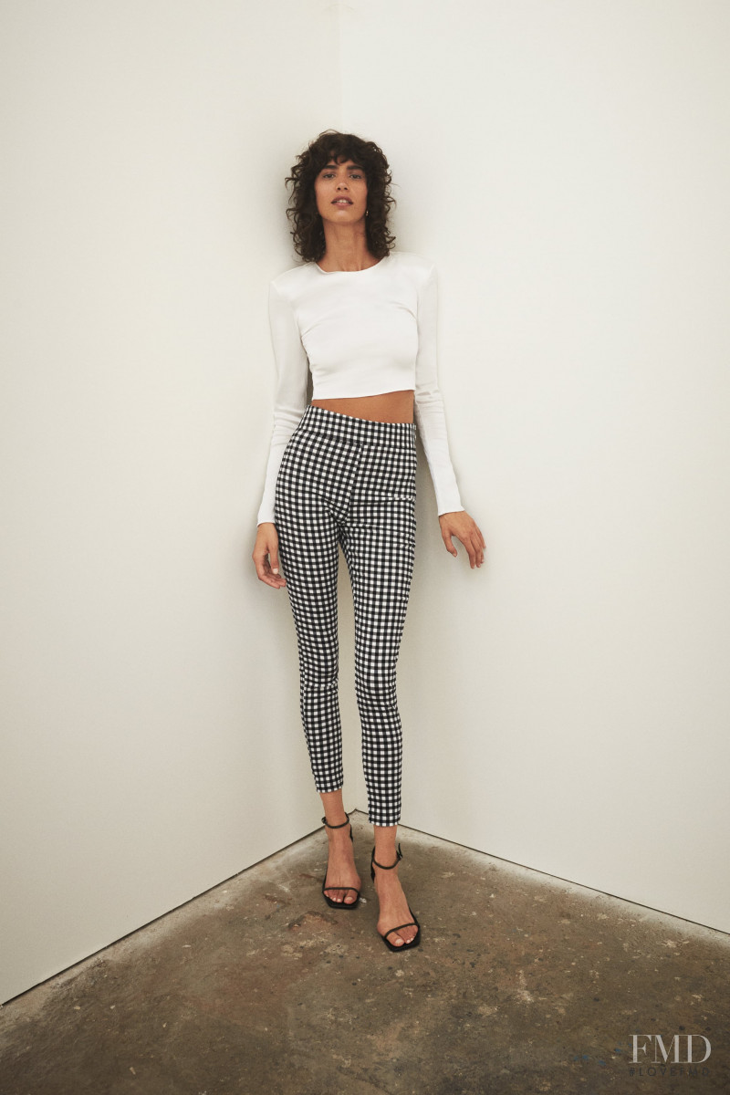 Mica Arganaraz featured in  the Zara lookbook for Summer 2020