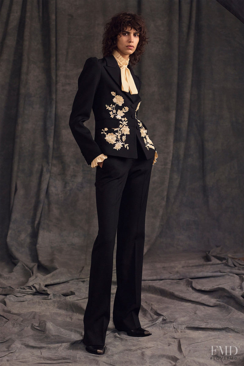 Mica Arganaraz featured in  the Michael Kors Collection lookbook for Pre-Fall 2019