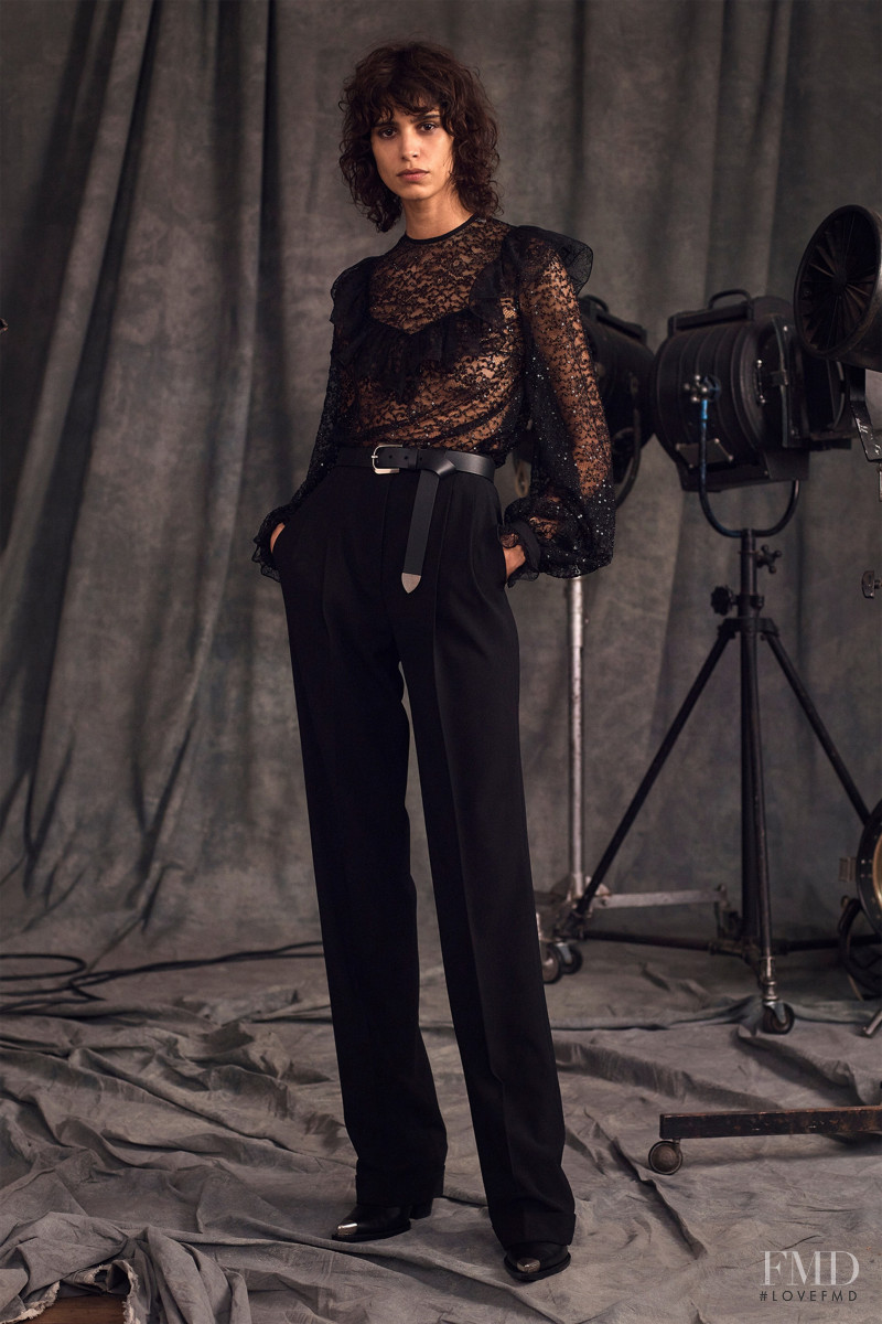 Mica Arganaraz featured in  the Michael Kors Collection lookbook for Pre-Fall 2019