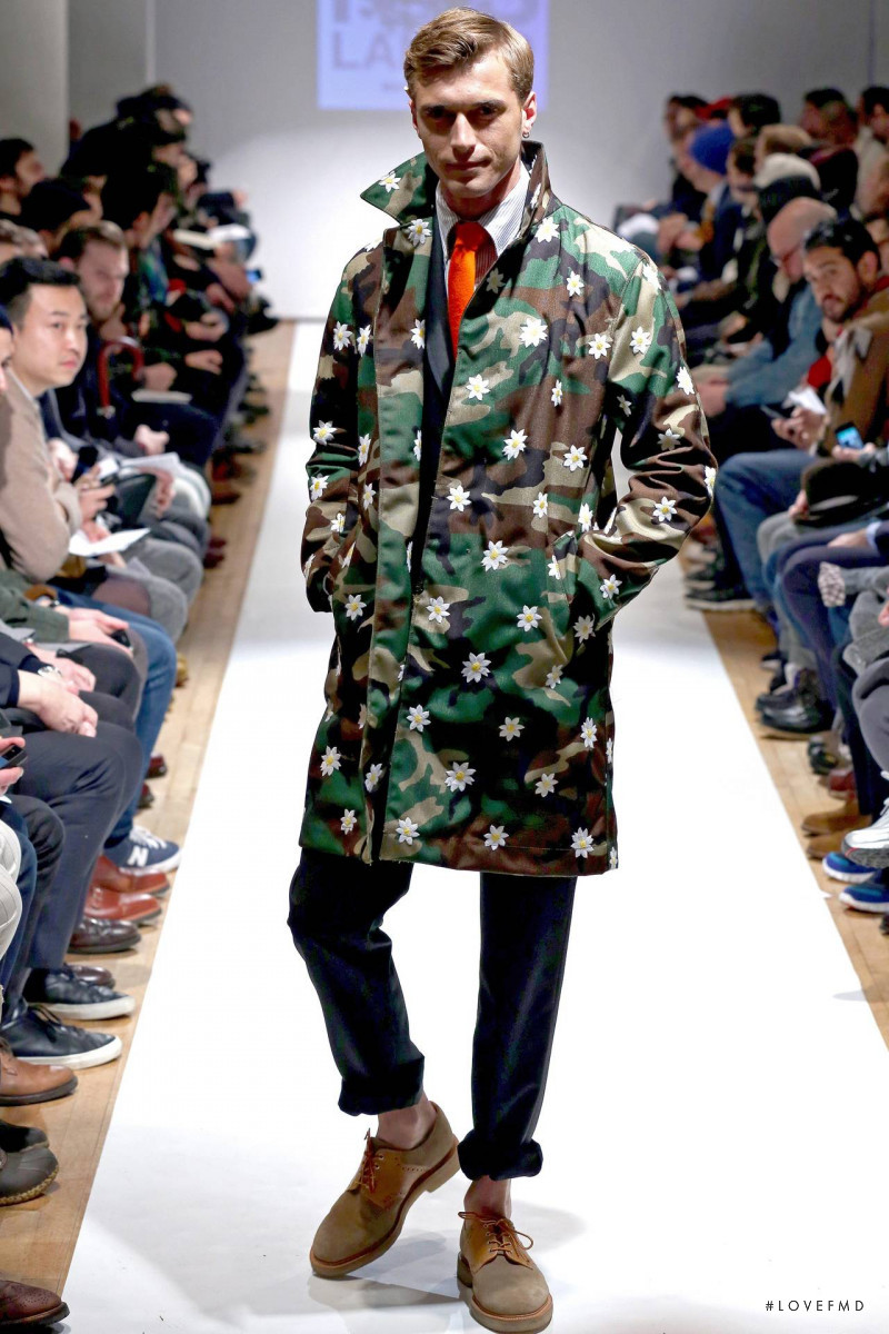 Clement Chabernaud featured in  the Mark McNairy New Amsterdam fashion show for Autumn/Winter 2013