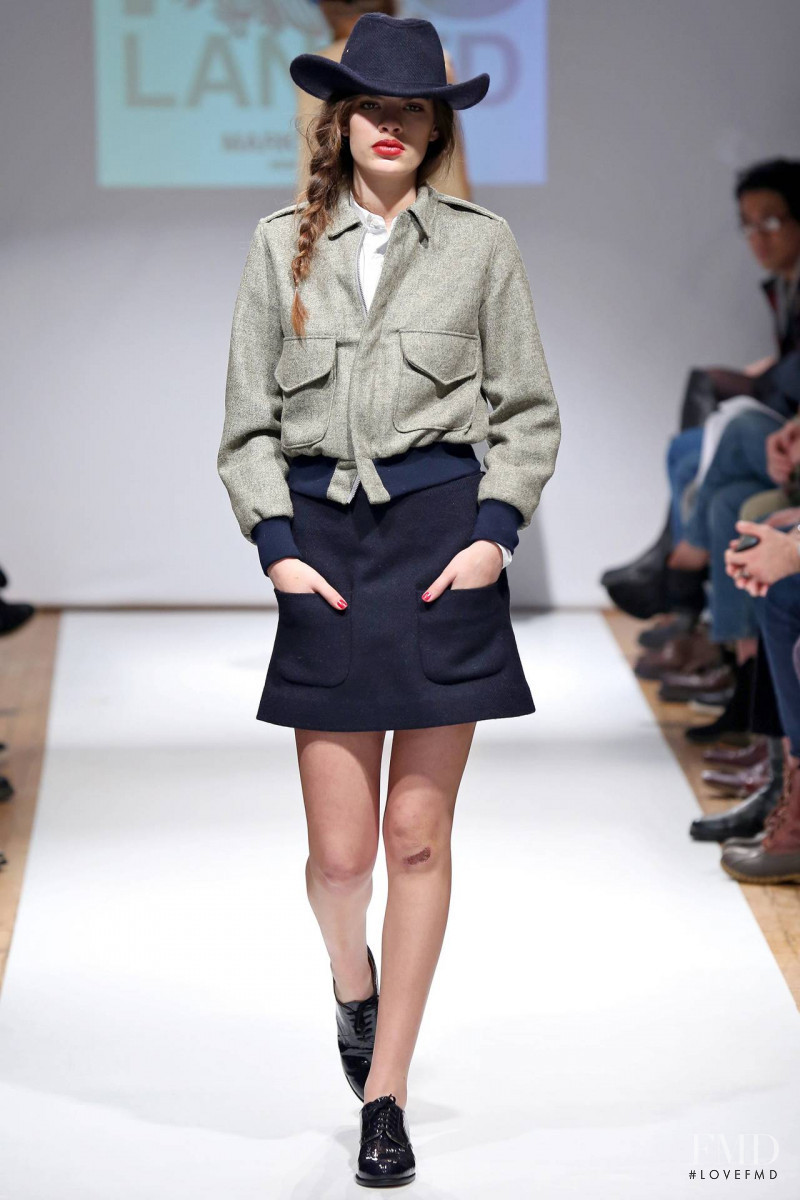 Maria Ines Huguenin featured in  the Mark McNairy New Amsterdam fashion show for Autumn/Winter 2013