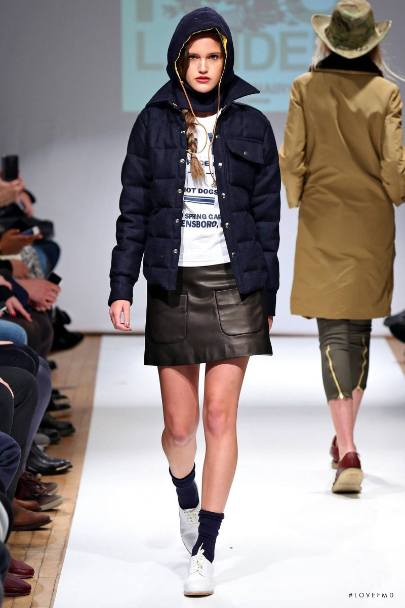 Tania Carregha featured in  the Mark McNairy New Amsterdam fashion show for Autumn/Winter 2013