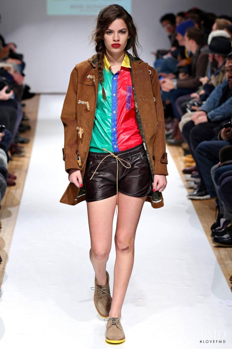 Maria Ines Huguenin featured in  the Mark McNairy New Amsterdam fashion show for Autumn/Winter 2013