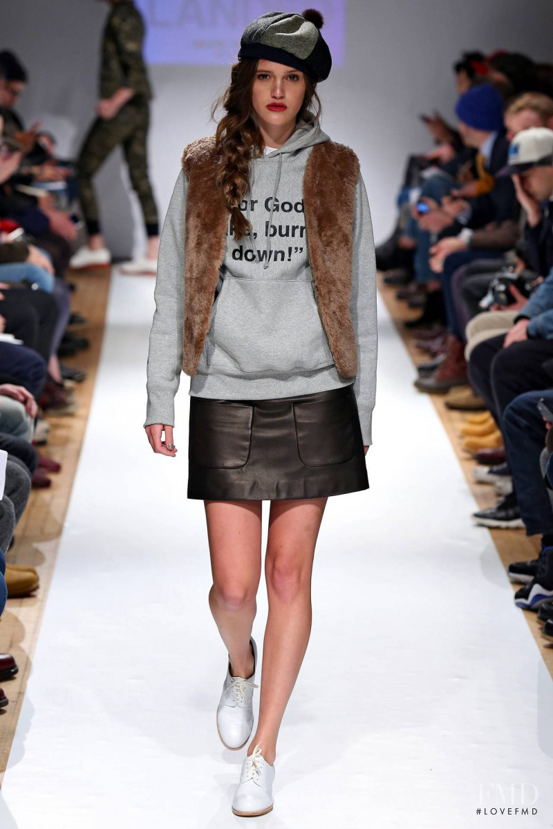 Tania Carregha featured in  the Mark McNairy New Amsterdam fashion show for Autumn/Winter 2013