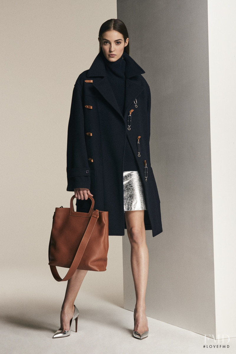 Camille Hurel featured in  the Ralph Lauren Collection lookbook for Pre-Fall 2018