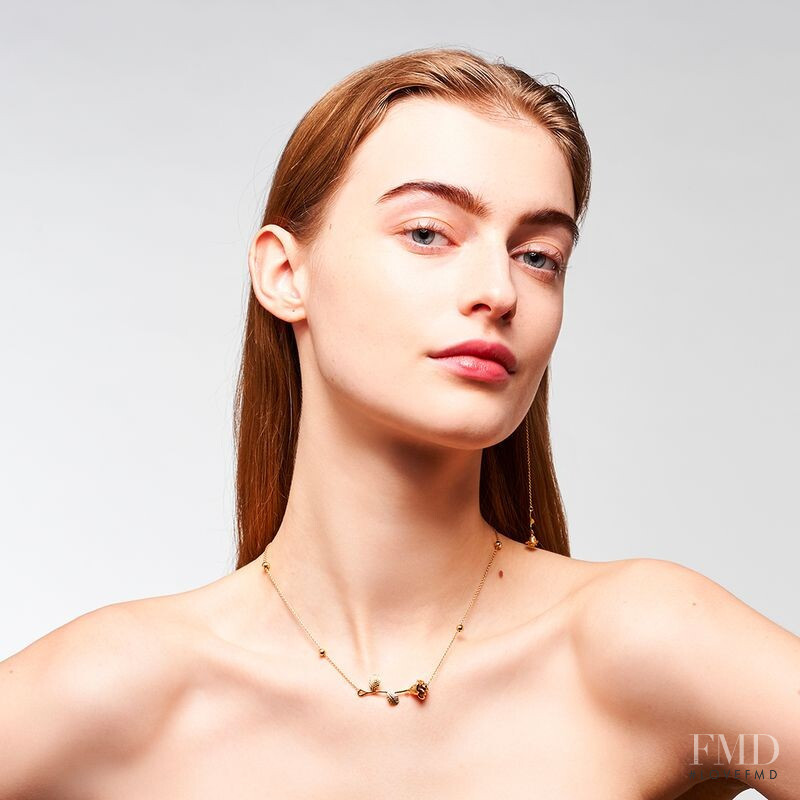 Berit Heitmann featured in  the Prada Fine Jewellery advertisement for Spring/Summer 2020