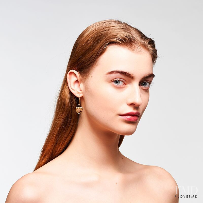 Berit Heitmann featured in  the Prada Fine Jewellery advertisement for Spring/Summer 2020