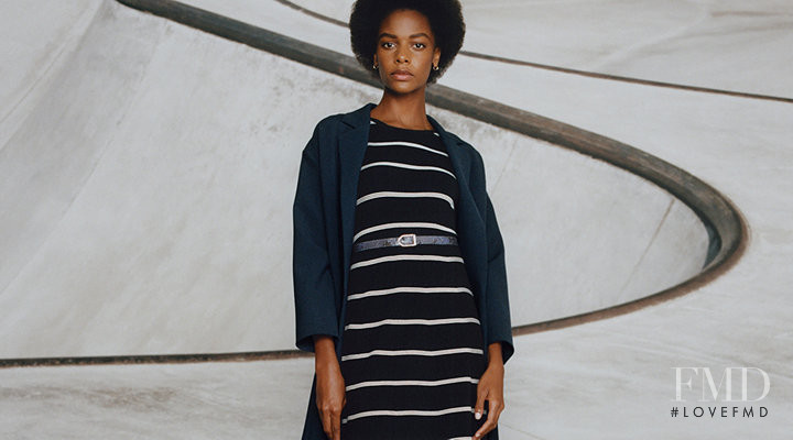 Karly Loyce featured in  the HUGO lookbook for Spring/Summer 2016