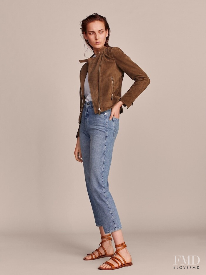 Julia Bergshoeff featured in  the Massimo Dutti Limited Edition Vol II lookbook for Summer 2019