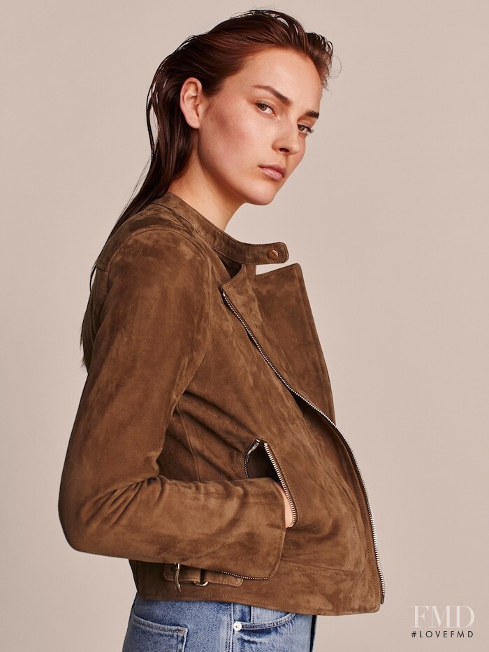 Julia Bergshoeff featured in  the Massimo Dutti Limited Edition Vol II lookbook for Summer 2019