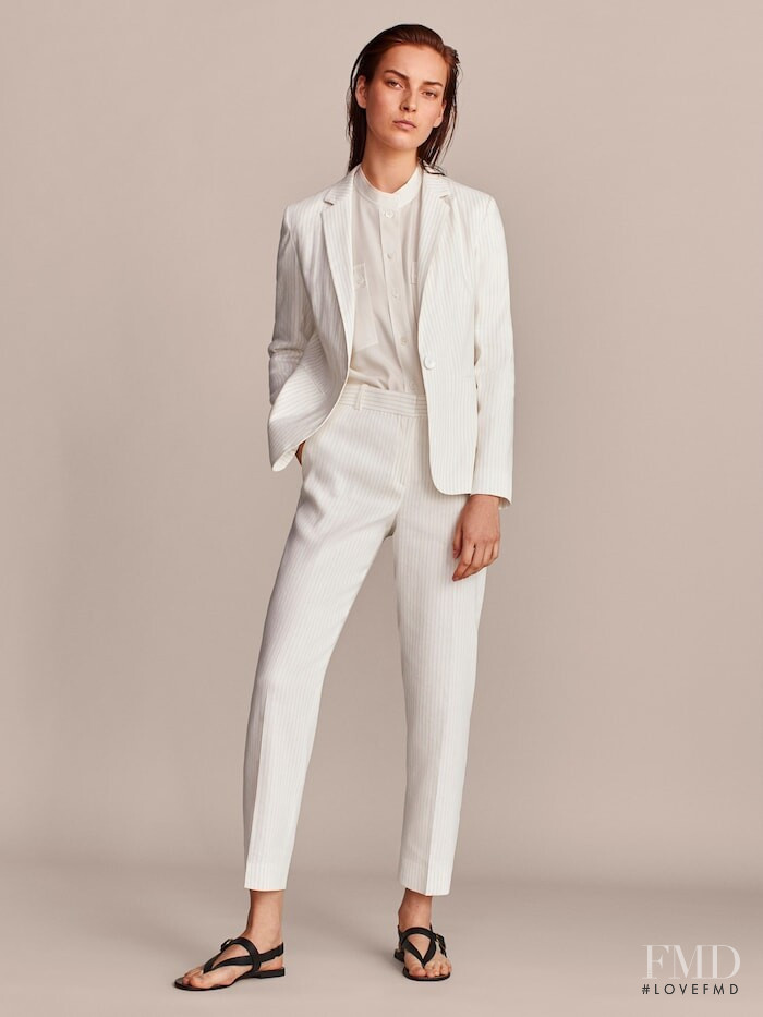 Julia Bergshoeff featured in  the Massimo Dutti Limited Edition Vol II lookbook for Summer 2019