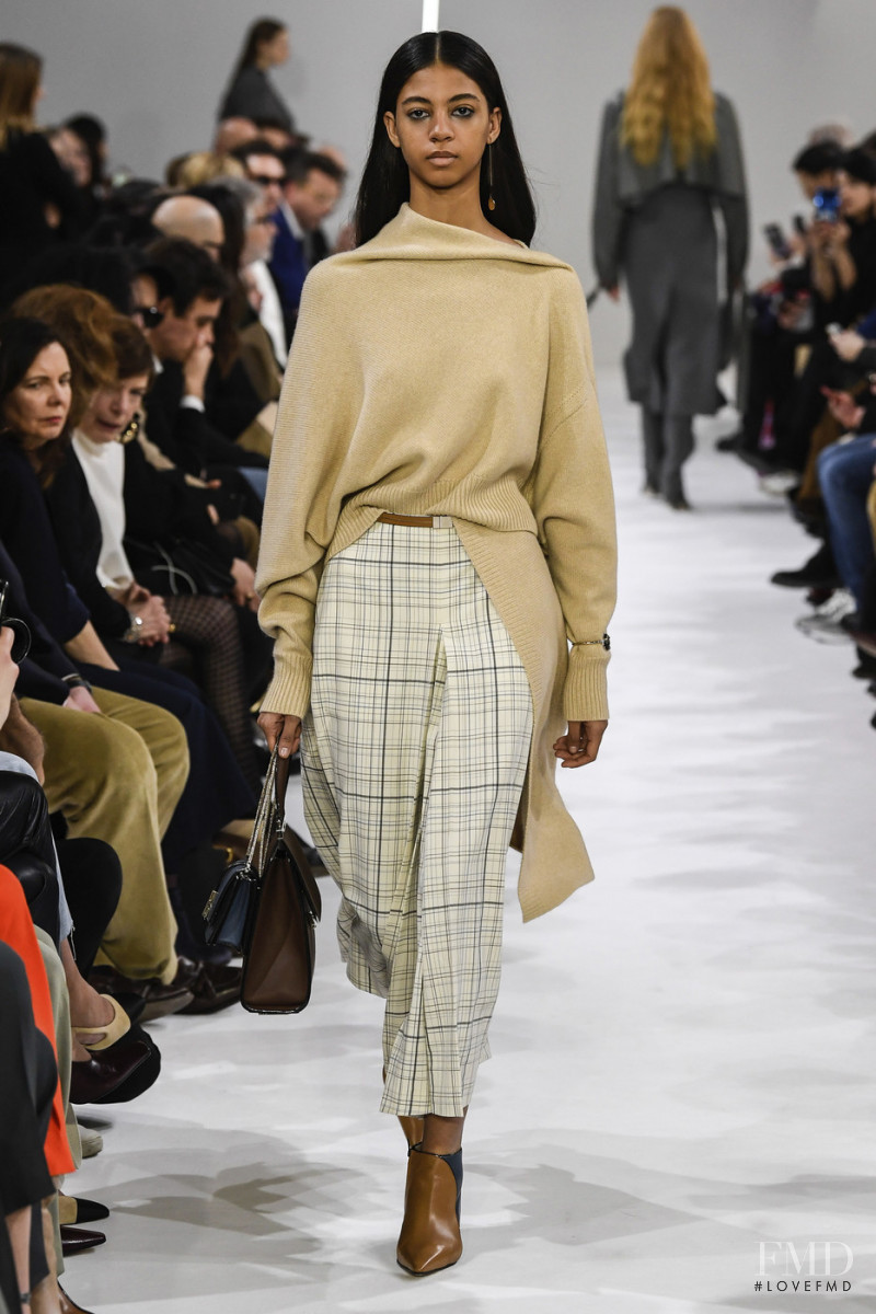 Rocio Marconi featured in  the Giada fashion show for Autumn/Winter 2019