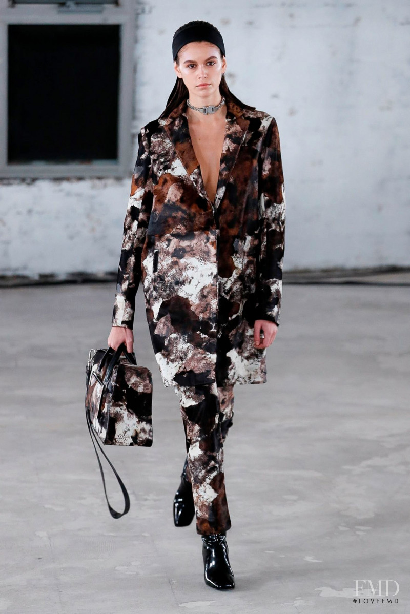 Kaia Gerber featured in  the Alyx Studio fashion show for Autumn/Winter 2019