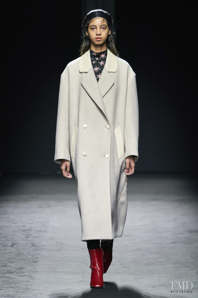 Rocio Marconi featured in  the DROMe fashion show for Autumn/Winter 2019