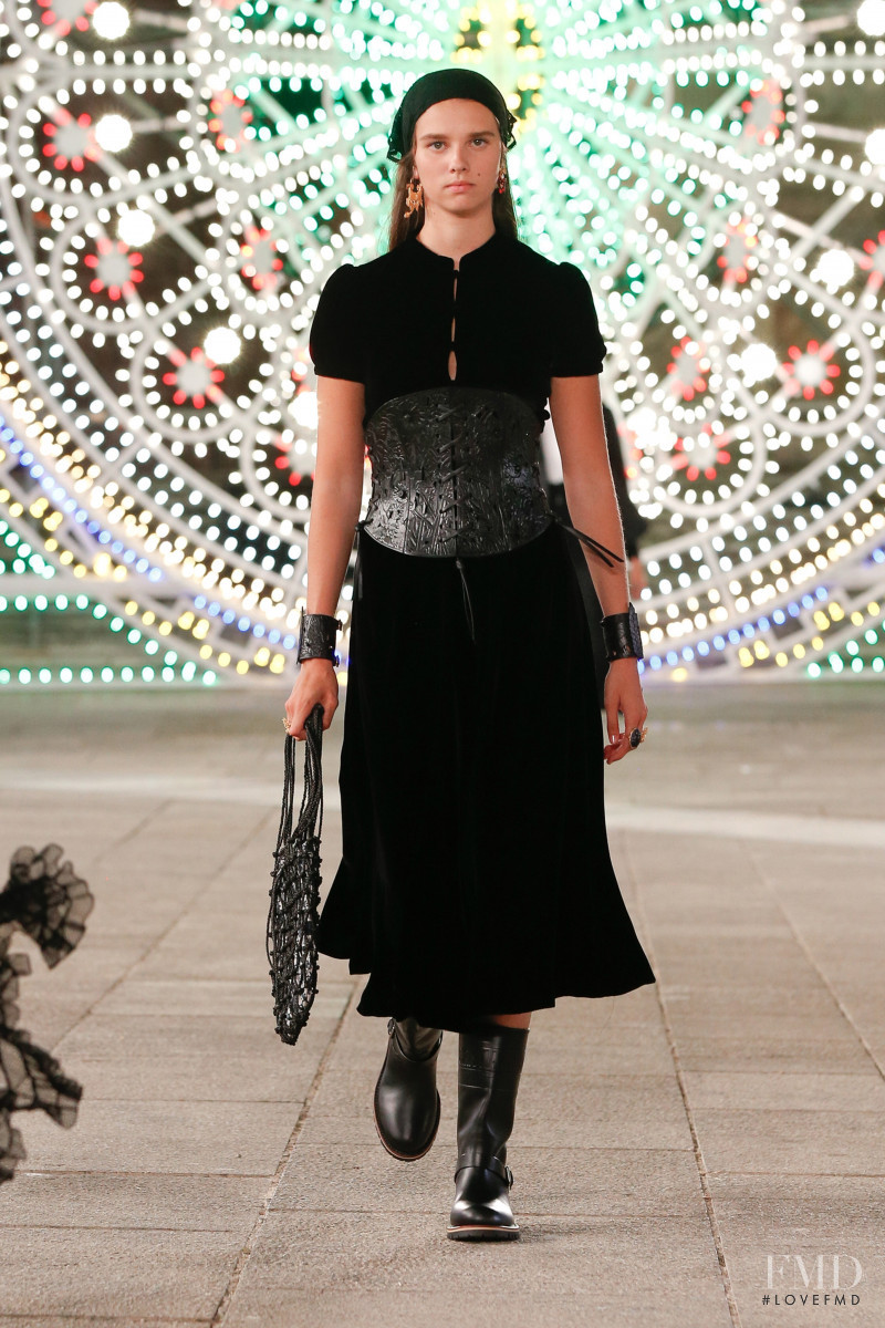 Eloise Cloes featured in  the Christian Dior fashion show for Resort 2021