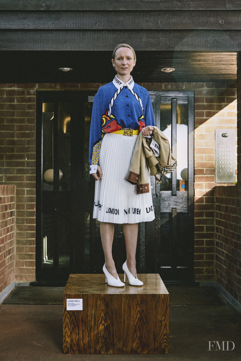 Burberry lookbook for Resort 2021