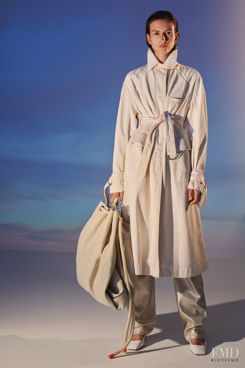 Chai Maximus featured in  the Sportmax lookbook for Resort 2021