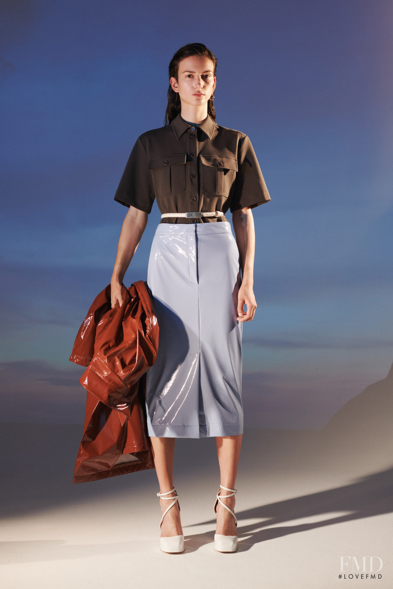 Chai Maximus featured in  the Sportmax lookbook for Resort 2021