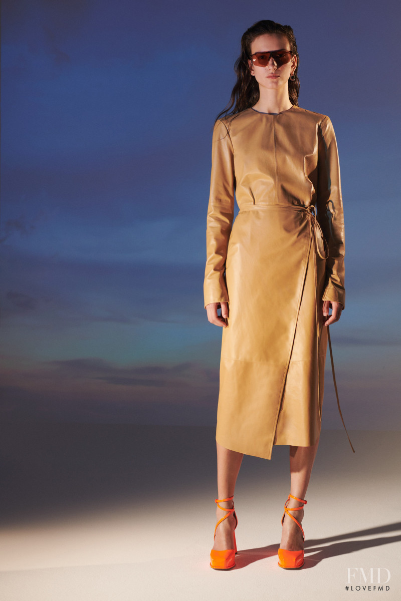 Chai Maximus featured in  the Sportmax lookbook for Resort 2021