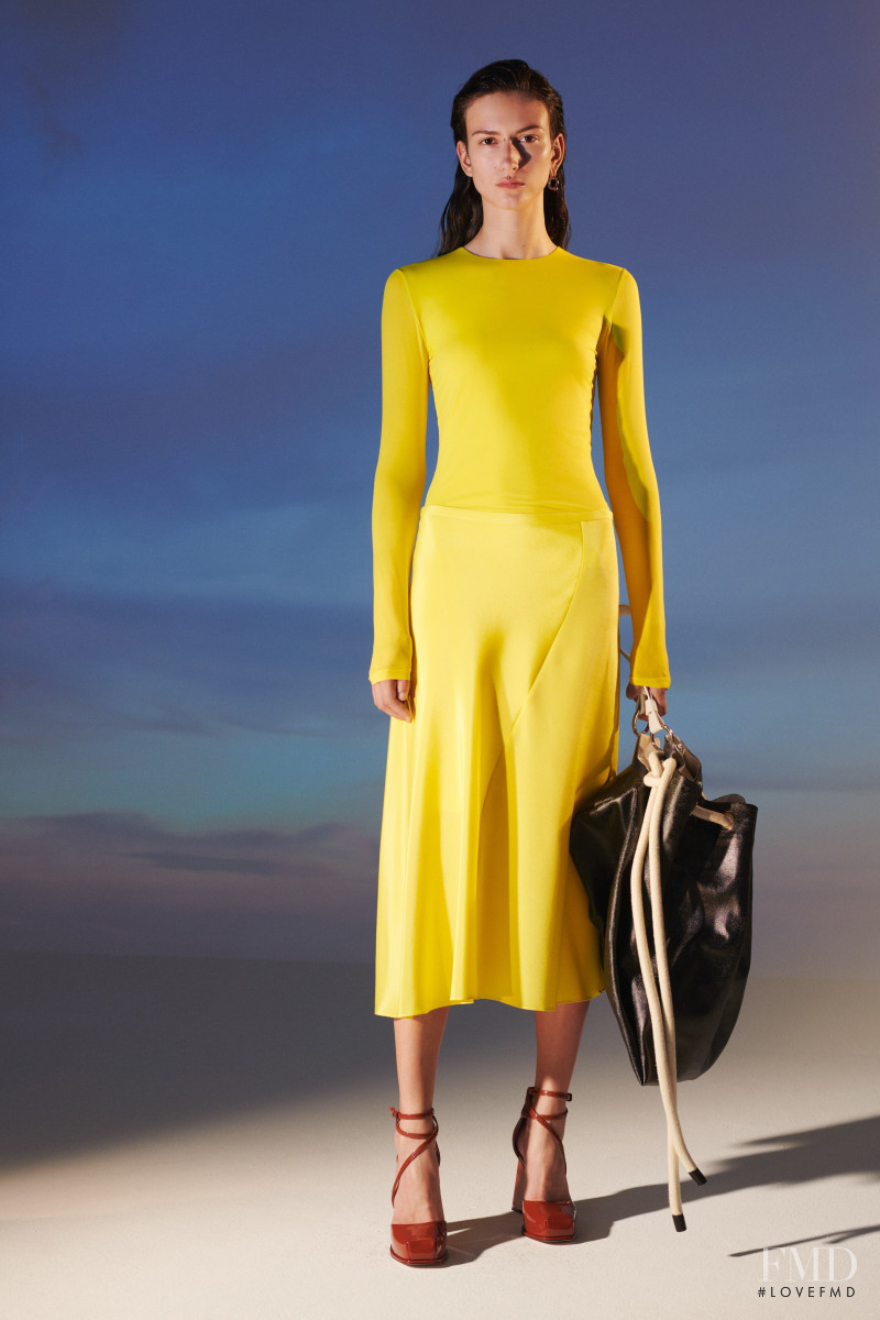 Chai Maximus featured in  the Sportmax lookbook for Resort 2021