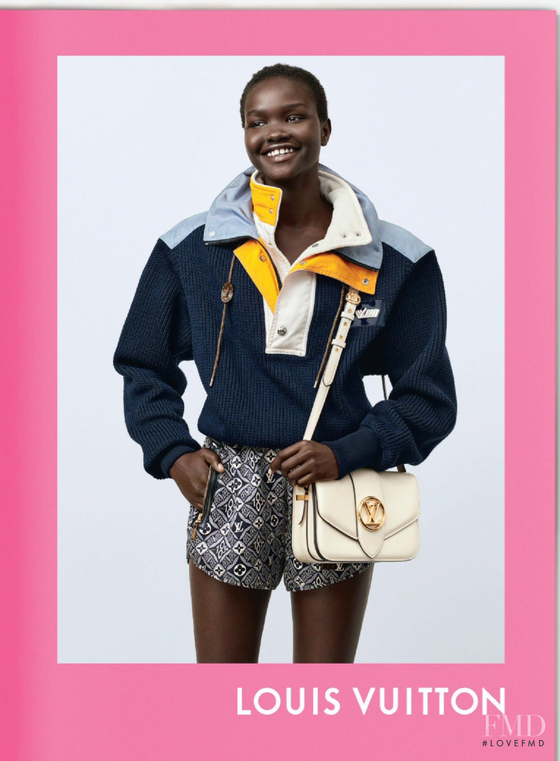 Akon Changkou featured in  the Louis Vuitton advertisement for Autumn/Winter 2020