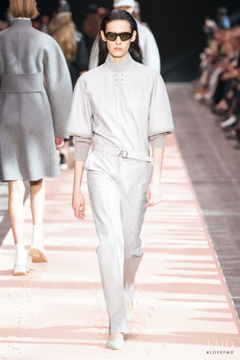 Cyrielle Lalande featured in  the Sportmax fashion show for Autumn/Winter 2019