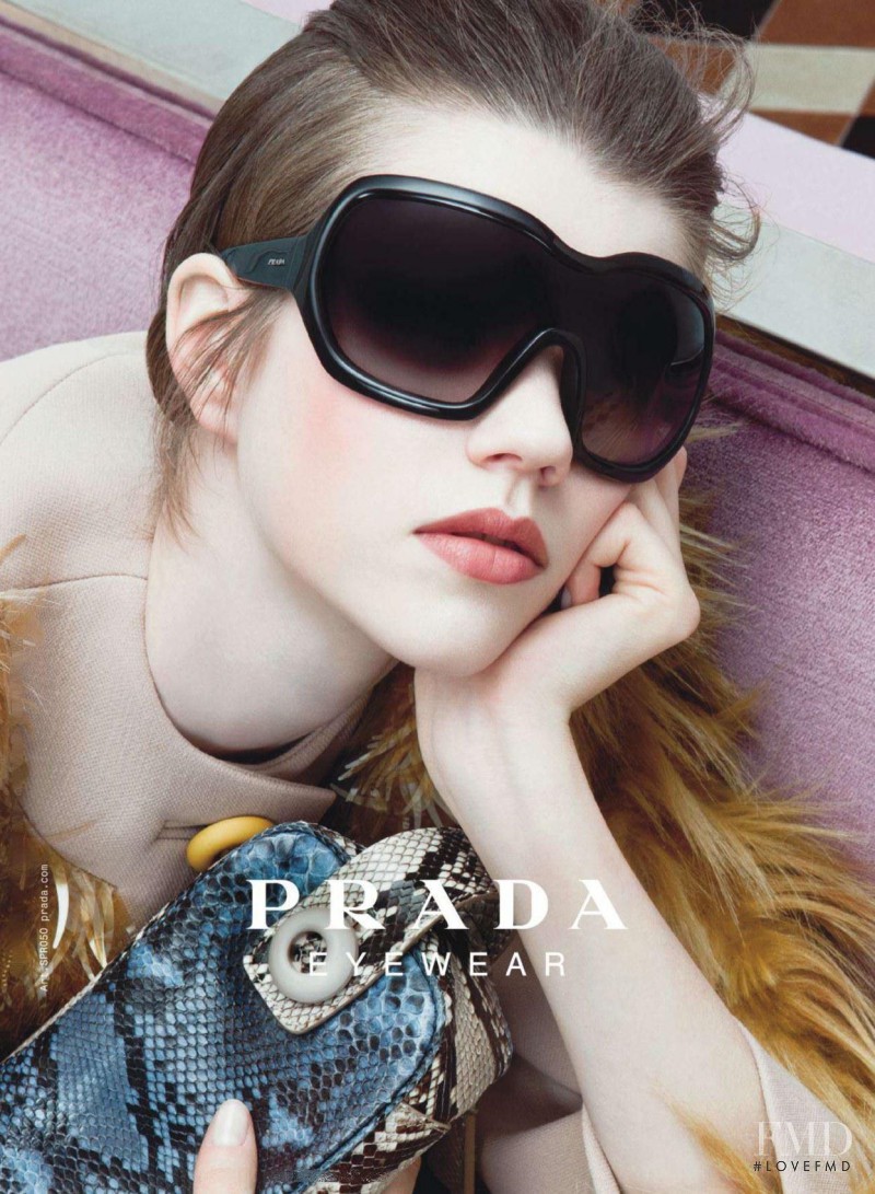 Antonia Wesseloh featured in  the Prada advertisement for Autumn/Winter 2011