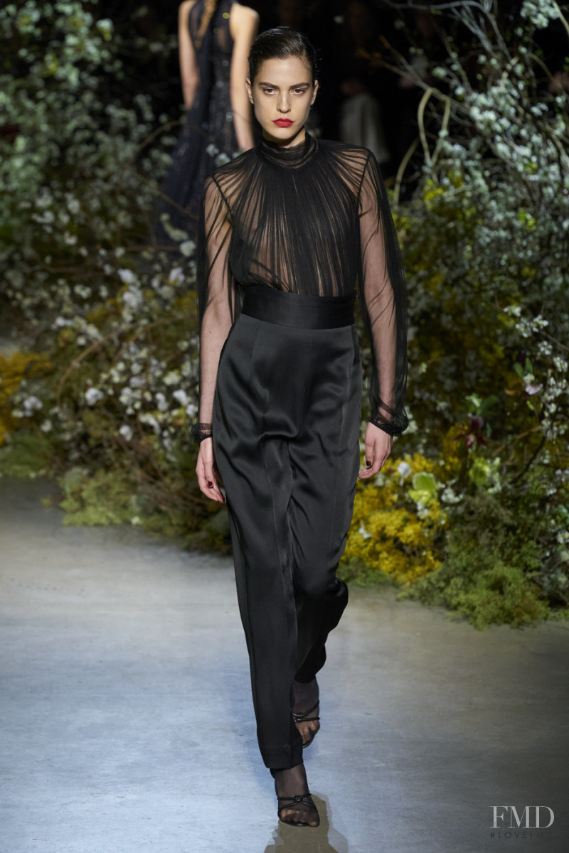 Denise Ascuet featured in  the Jason Wu fashion show for Autumn/Winter 2020