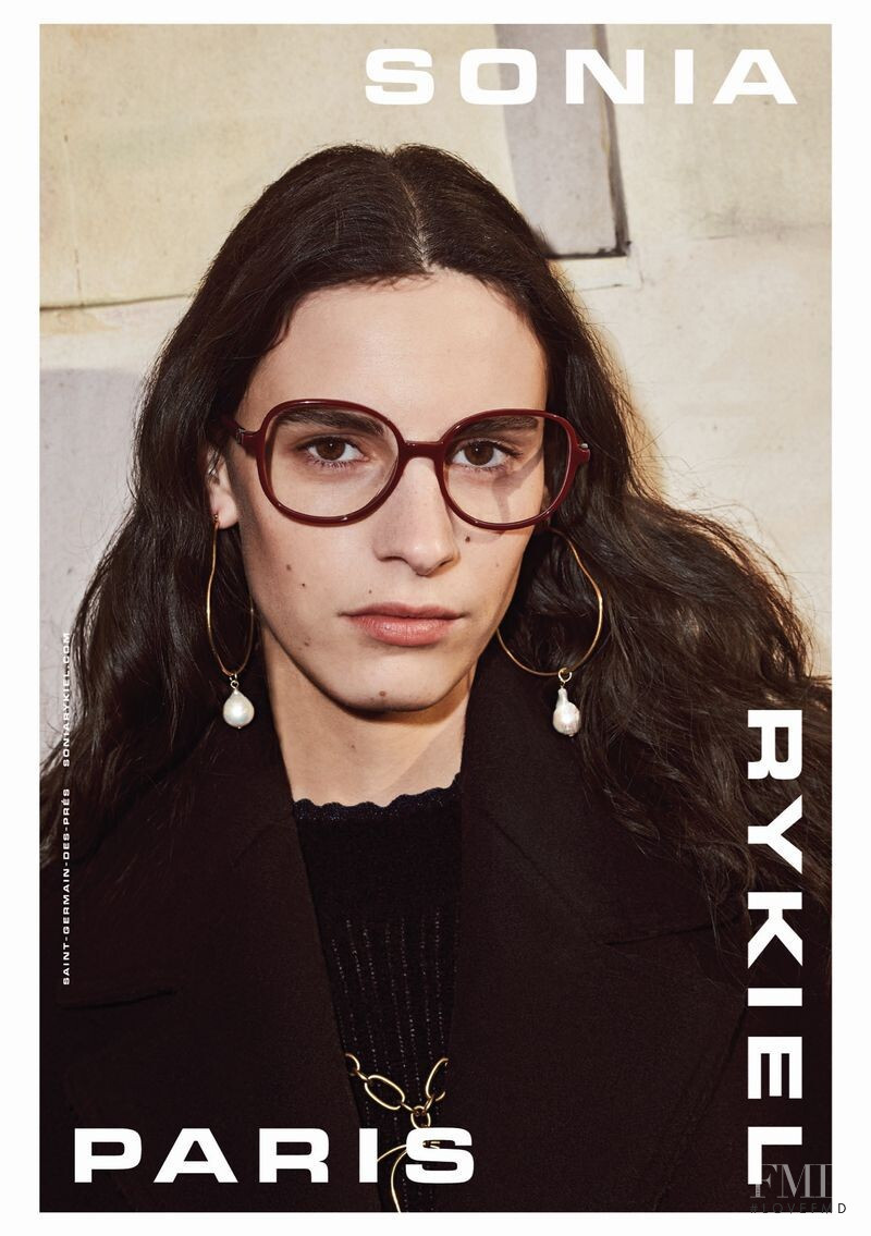 Cyrielle Lalande featured in  the Sonia Rykiel Eyewear advertisement for Fall 2019