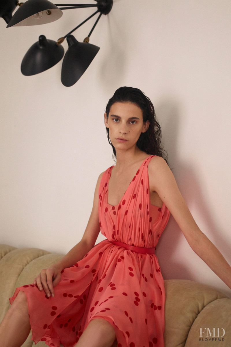 Cyrielle Lalande featured in  the Alaia lookbook for Spring/Summer 2020