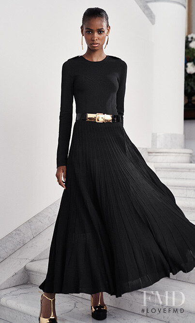 Blesnya Minher featured in  the Ralph Lauren lookbook for Spring/Summer 2019
