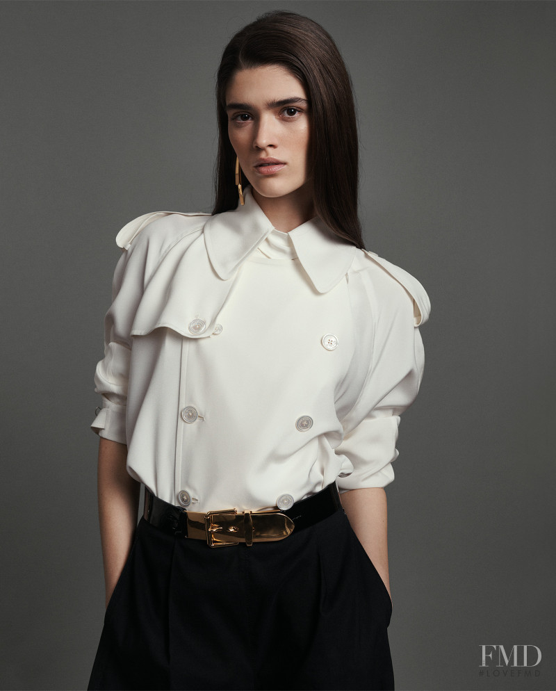 Alexandra Maria Micu featured in  the Ralph Lauren lookbook for Spring/Summer 2019
