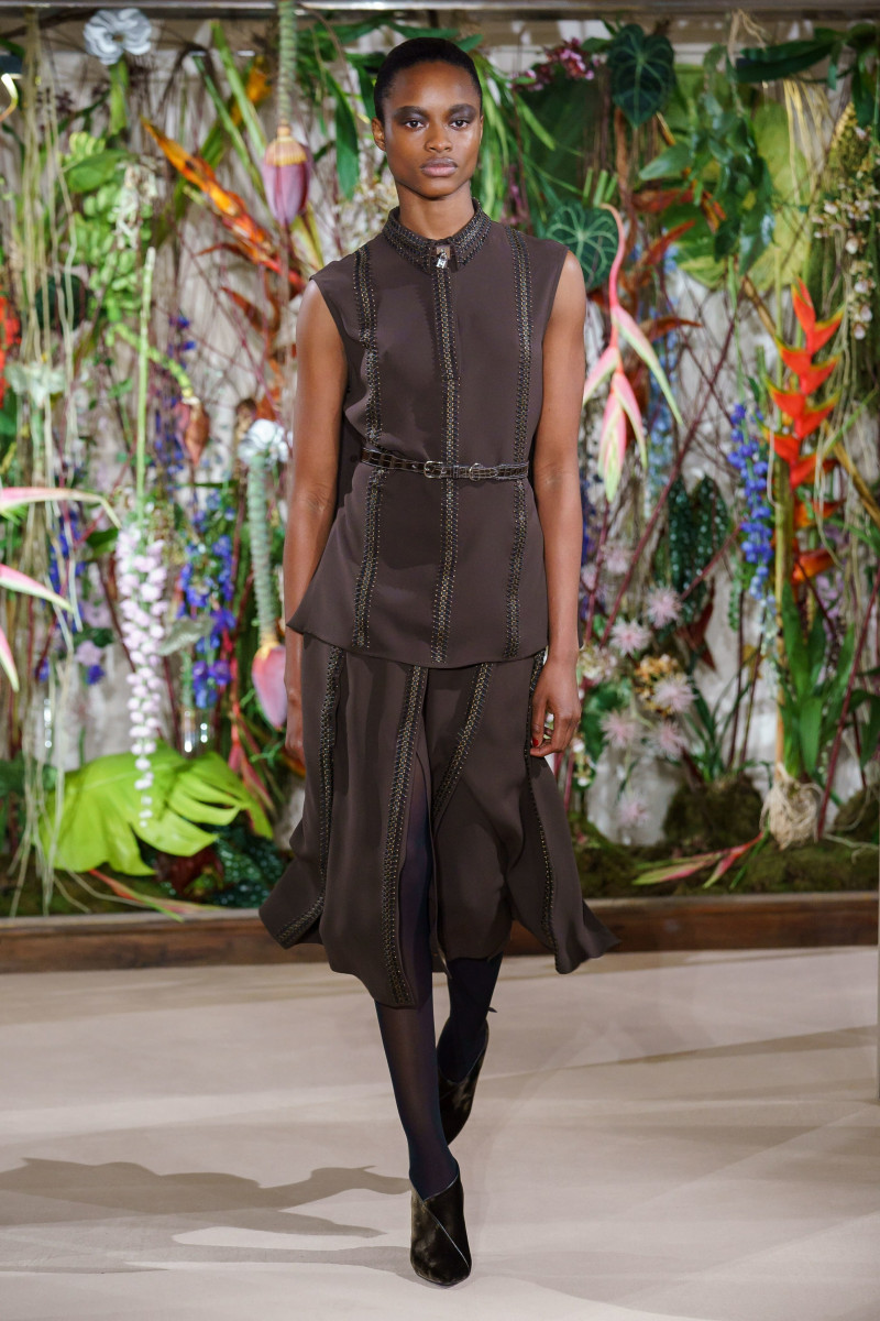 Mayowa Nicholas featured in  the Hermès fashion show for Pre-Fall 2019