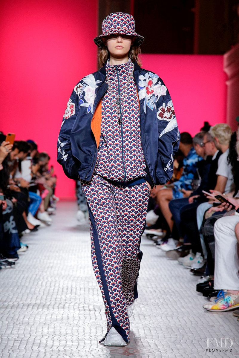 Fran Summers featured in  the Valentino fashion show for Spring/Summer 2019