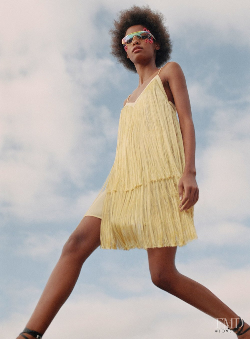 Blesnya Minher featured in  the Zara TRF lookbook for Spring/Summer 2019