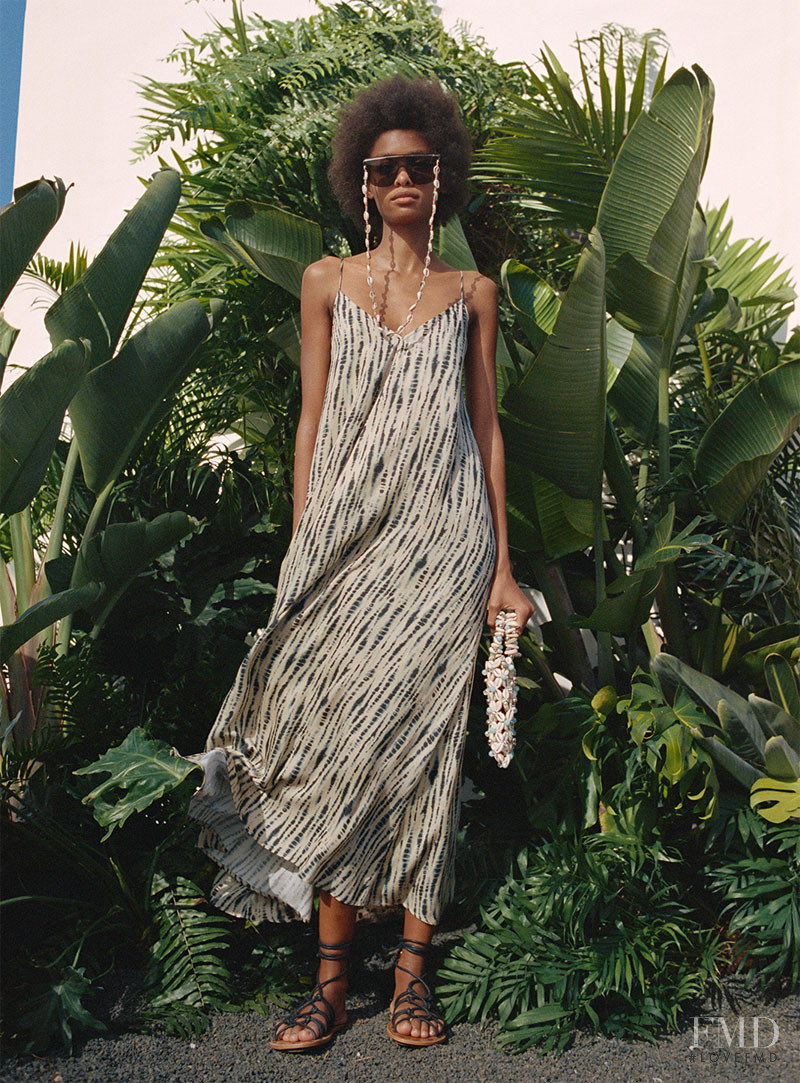 Blesnya Minher featured in  the Zara TRF lookbook for Spring/Summer 2019