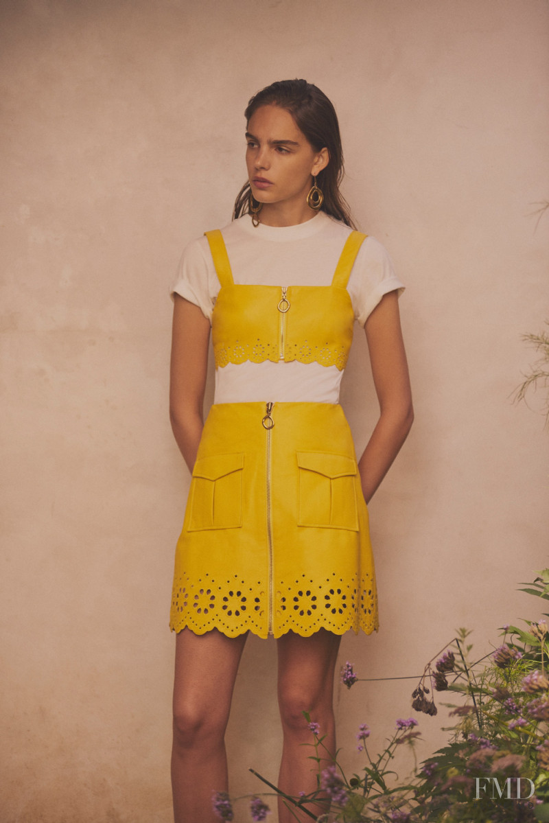 Matilde Buoso featured in  the Derek Lam 10 Crosby lookbook for Spring/Summer 2018