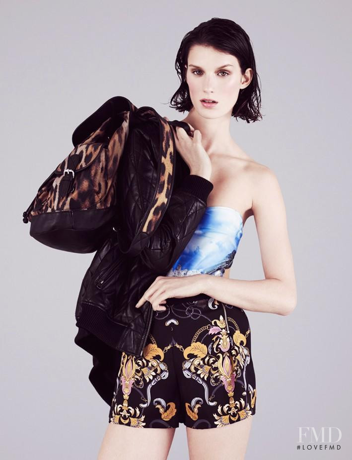 Marte Mei van Haaster featured in  the Topshop lookbook for Spring/Summer 2012