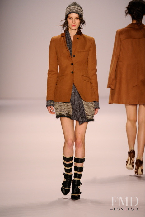 Marte Mei van Haaster featured in  the Escada Sport fashion show for Autumn/Winter 2012