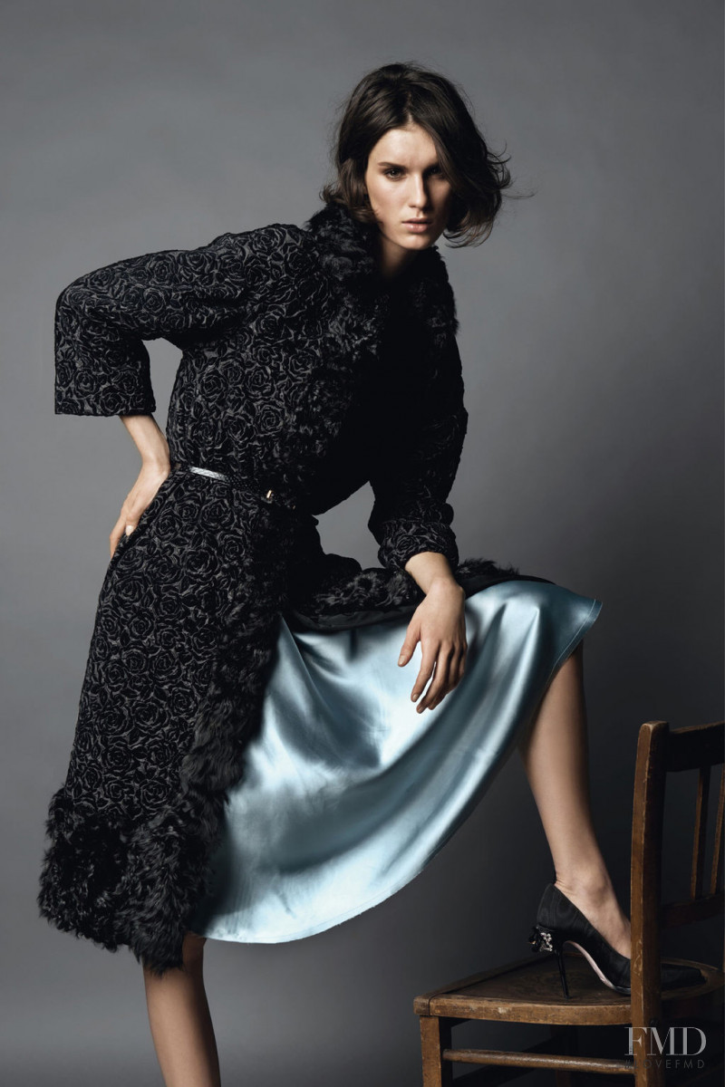 Marte Mei van Haaster featured in  the Nina Ricci lookbook for Pre-Fall 2013