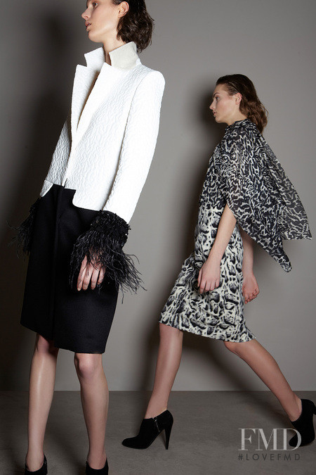 Marte Mei van Haaster featured in  the Giambattista Valli lookbook for Pre-Fall 2013