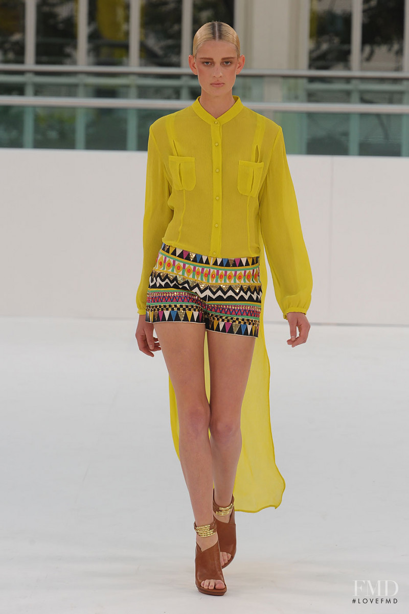 Sass & Bide fashion show for Spring/Summer 2012