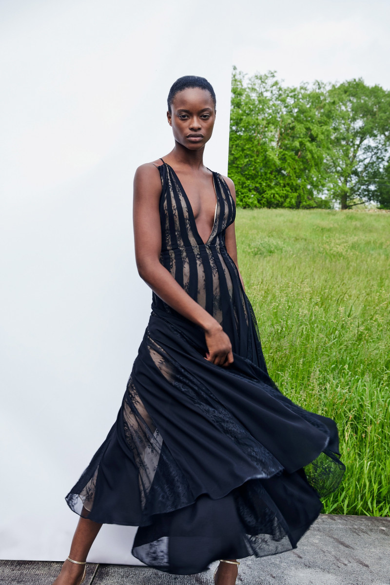 Mayowa Nicholas featured in  the Oscar de la Renta lookbook for Resort 2020
