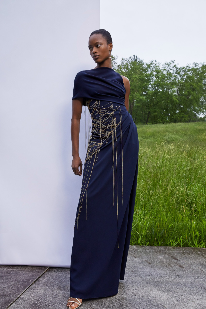 Mayowa Nicholas featured in  the Oscar de la Renta lookbook for Resort 2020