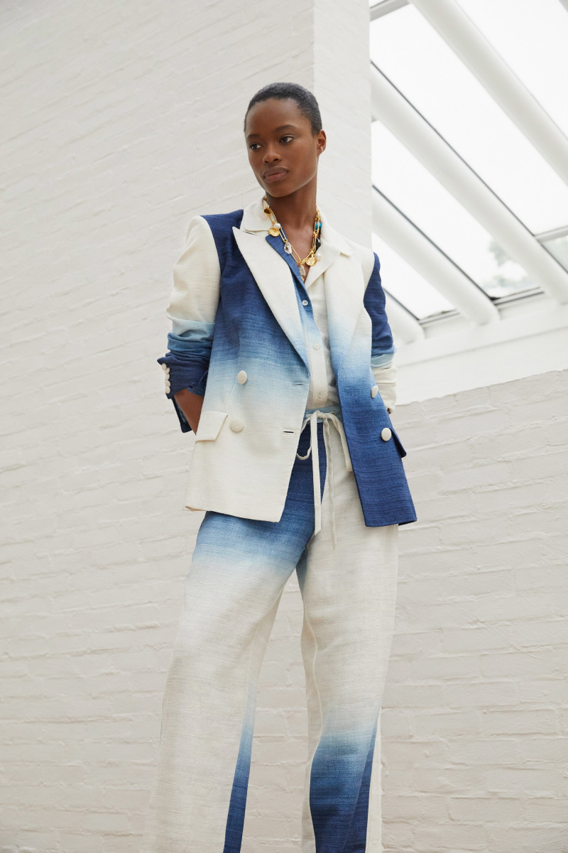 Mayowa Nicholas featured in  the Oscar de la Renta lookbook for Resort 2020