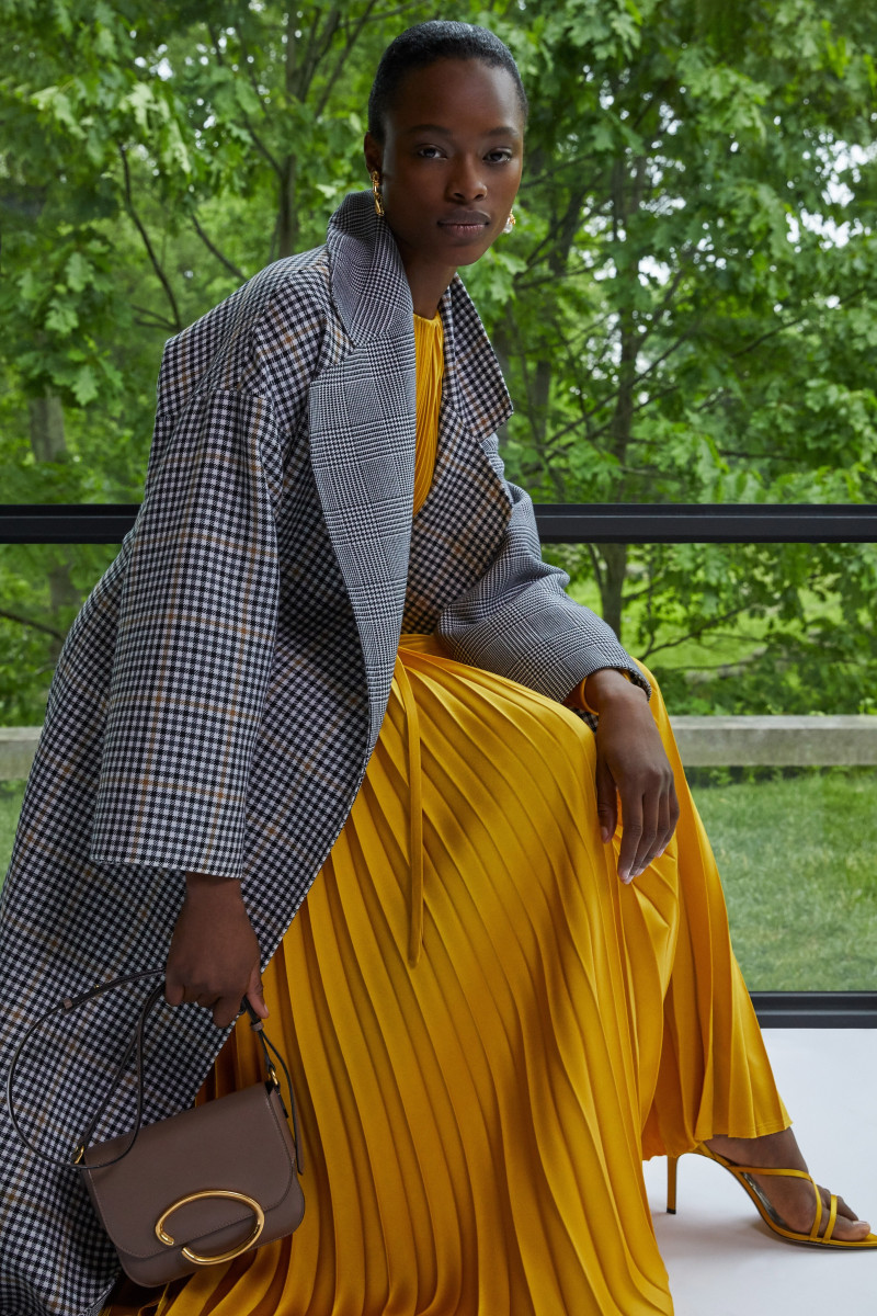 Mayowa Nicholas featured in  the Oscar de la Renta lookbook for Resort 2020