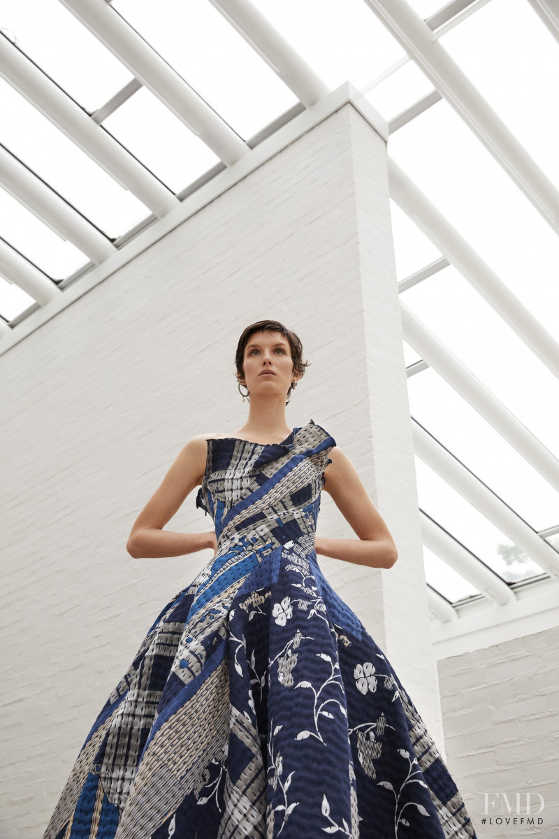 Marte Mei van Haaster featured in  the Oscar de la Renta lookbook for Resort 2020