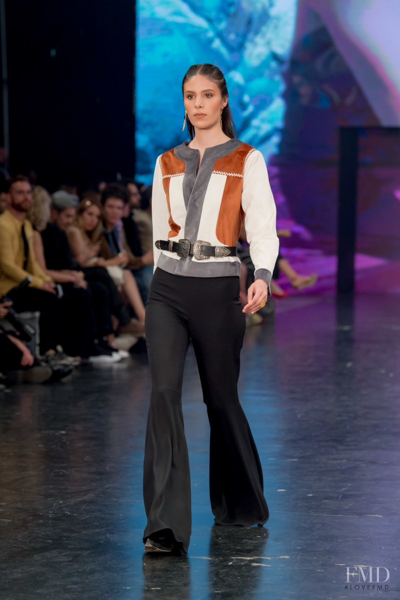 Iliana Ruiz featured in  the Lydia Lavin fashion show for Autumn/Winter 2019