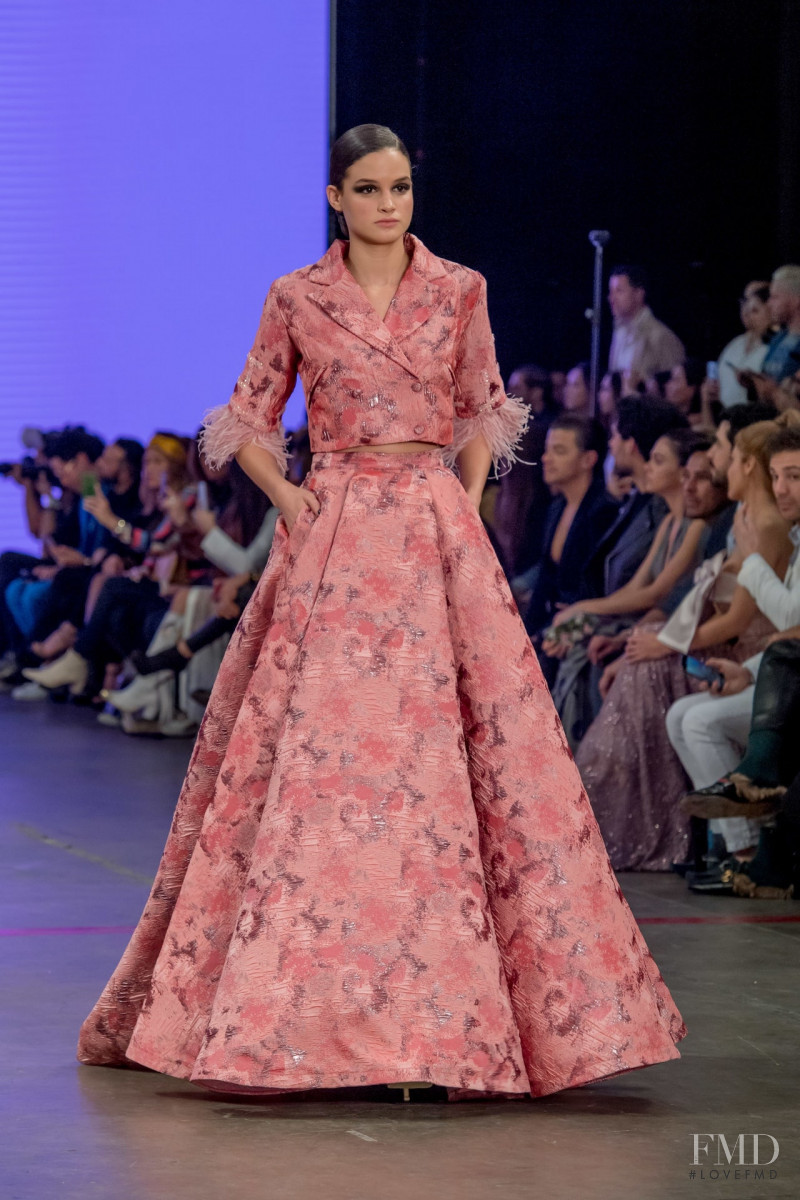 Mariana Heyser featured in  the Benito Santos fashion show for Autumn/Winter 2019
